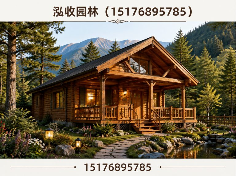 东方京津冀防腐木工程展示图
